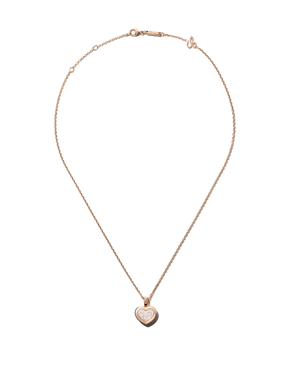 Колье Happy Diamonds Icons из розового золота с бриллиантом Chopard
Колье Happy Diamonds Icons из розового золота с бриллиантом Chopard