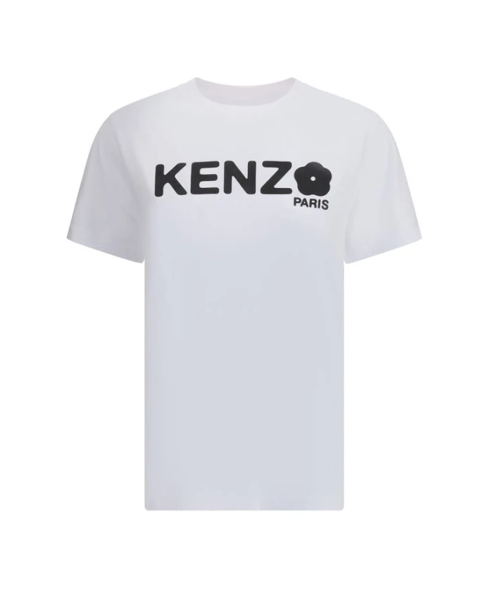 Яркая футболка с цветочным принтом Kenzo, белый
Яркая футболка с цветочным принтом Kenzo, белый