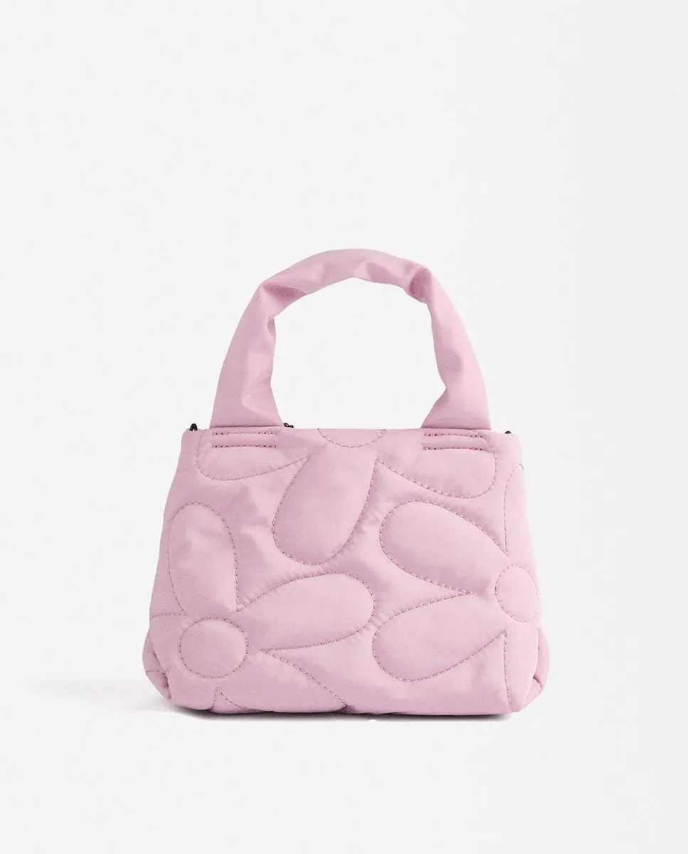 Стеганая сумка-тоут, трансформируемая в сумку через плечо, с цветочной строчкой Parfois, розовый
Стеганая сумка-тоут, трансформируемая в сумку через плечо, с цветочной строчкой Parfois, розовый