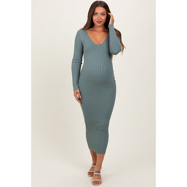 Длинное облегающее платье макси с V-образным вырезом для беременных, длинными рукавами. Pinkblush, Jade
Длинное облегающее платье макси с V-образным вырезом для беременных, длинными рукавами. Pinkblush, Jade