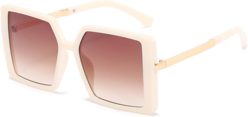 Крупные солнцезащитные очки для женщин, винтажные очки с градиентными линзами, квадратная оправа, солнцезащитные очки для женщин с защитой от УФ-излучения UV400 MTZJH, C6
Крупные солнцезащитные очки для женщин, винтажные очки с градиентными линзами, квадратная оправа, солнцезащитные очки для женщин с защитой от УФ-излучения UV400 MTZJH, C6