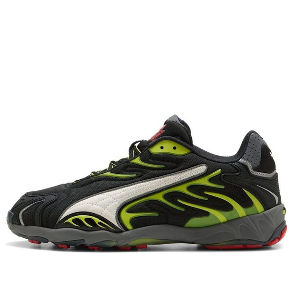 Кроссовки x a$ap rocky inhale 'black lime pow' Puma, черный 
Кроссовки x a$ap rocky inhale 'black lime pow' Puma, черный