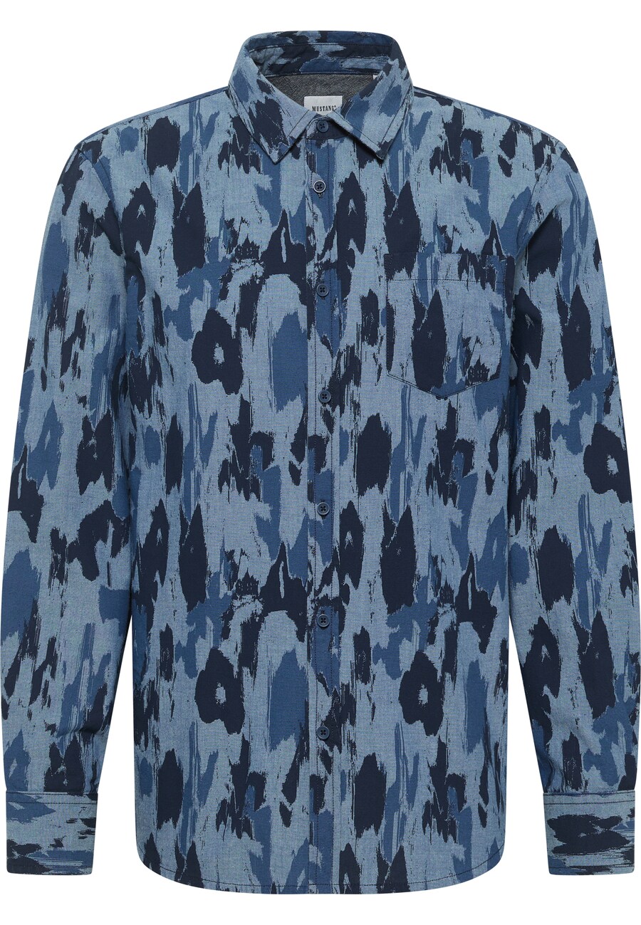 Рубашка на пуговицах Comfort fit MUSTANG, синий
Рубашка на пуговицах Comfort fit MUSTANG, синий