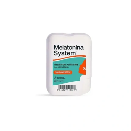 Melatonin System 300 таблеток по 1 миллиграмму - добавка для улучшения сна Sanifarma
Melatonin System 300 таблеток по 1 миллиграмму - добавка для улучшения сна Sanifarma