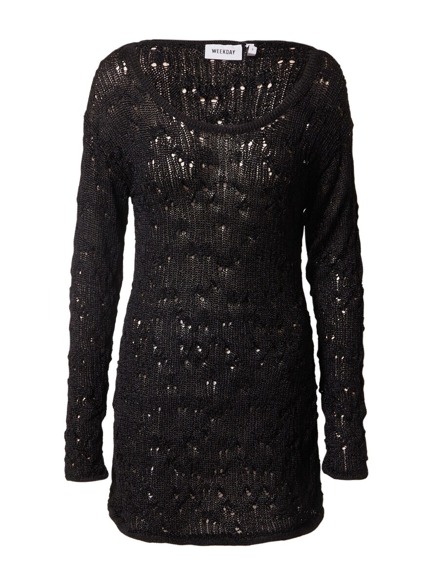 Тонкий вязаный свитер WEEKDAY Sweater Melany, черный
Тонкий вязаный свитер WEEKDAY Sweater Melany, черный