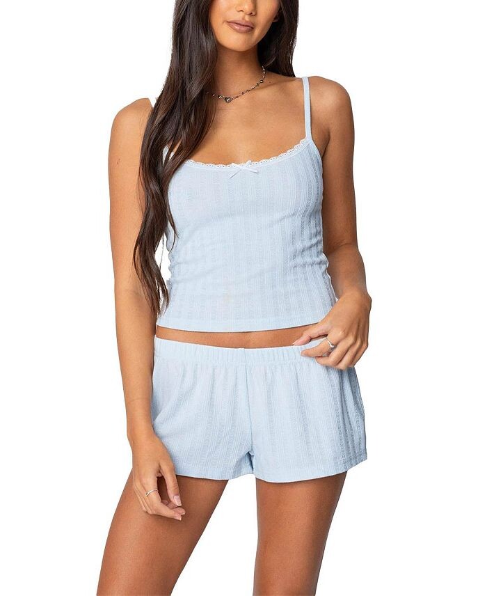 Майка Edikted Irene Pointelle, синий
Майка Edikted Irene Pointelle, синий