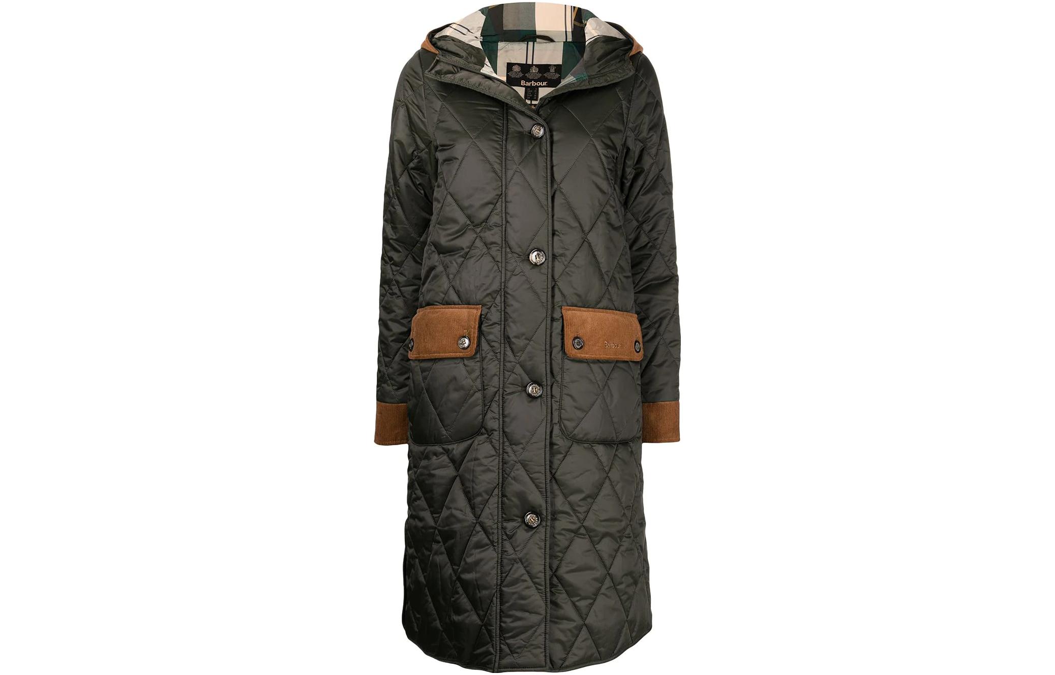 Barbour Женское пальто FW22, зеленое
Barbour Женское пальто FW22, зеленое