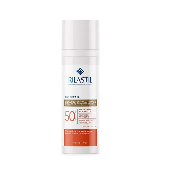 Антивозрастной защитный крем Age Spf50+ Rilastil Rilastil, 50 ml
Антивозрастной защитный крем Age Spf50+ Rilastil Rilastil, 50 ml