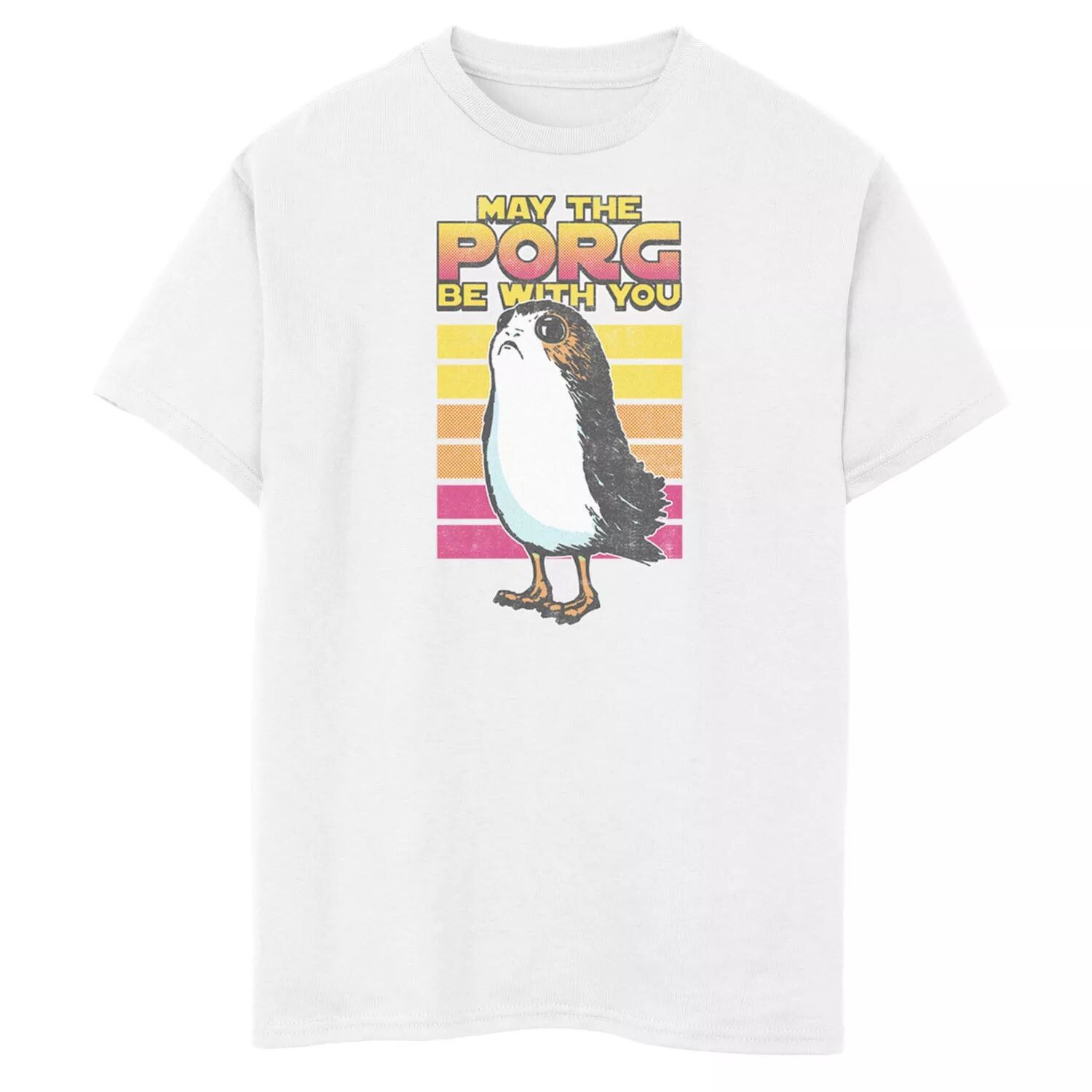 Футболка с большим рисунком «Порг» в стиле ретро для мальчиков 8–20 лет Star Wars, белый
Футболка с большим рисунком «Порг» в стиле ретро для мальчиков 8–20 лет Star Wars, белый