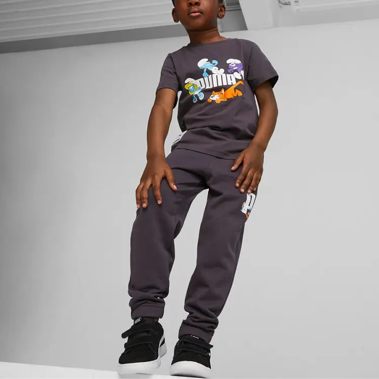 Детские трикотажные спортивные штаны Puma, черный
Детские трикотажные спортивные штаны Puma, черный