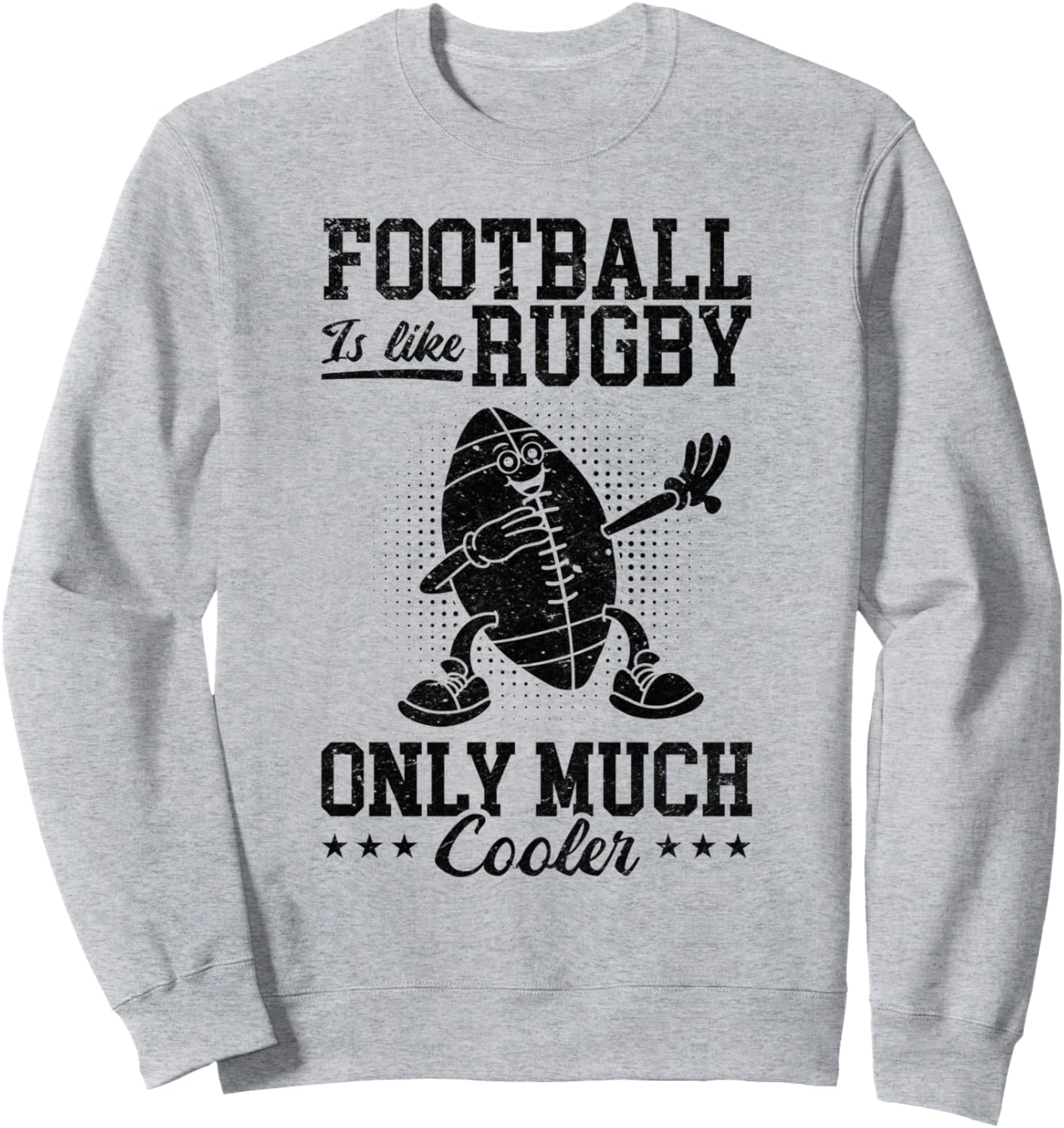 Футбол - это как регби, только гораздо круче. Футбольные цитаты. Толстовка Funny American Football Quotes, серый
Футбол - это как регби, только гораздо круче. Футбольные цитаты. Толстовка Funny American Football Quotes, серый