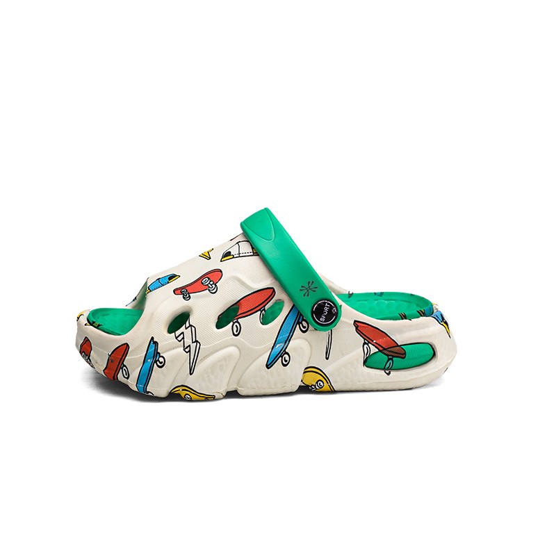 Детские шлепанцы с противоскользящим покрытием YUZHAOLIN, белый/зеленый
Детские шлепанцы с противоскользящим покрытием YUZHAOLIN, белый/зеленый