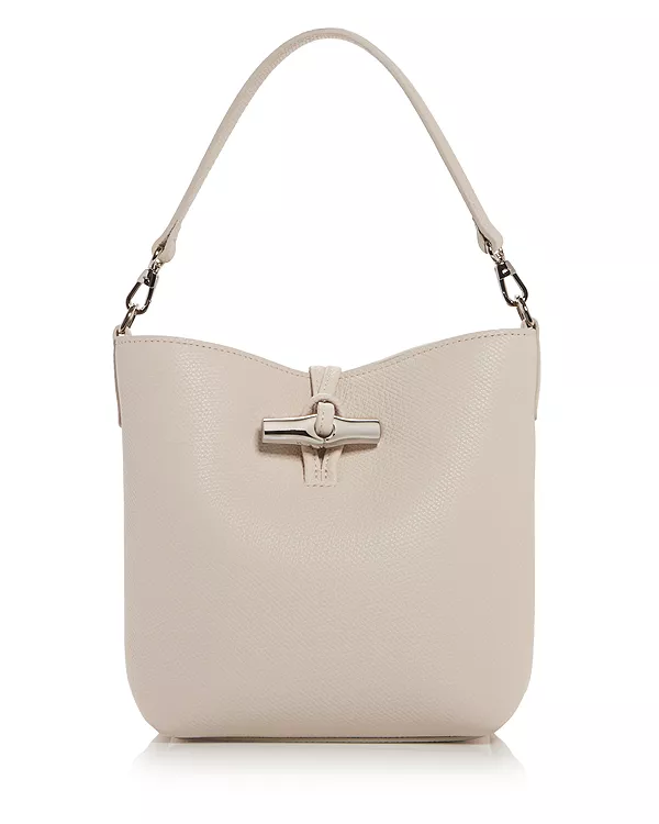 Кожаная сумка-ведро Le roseau Longchamp, белый
Кожаная сумка-ведро Le roseau Longchamp, белый