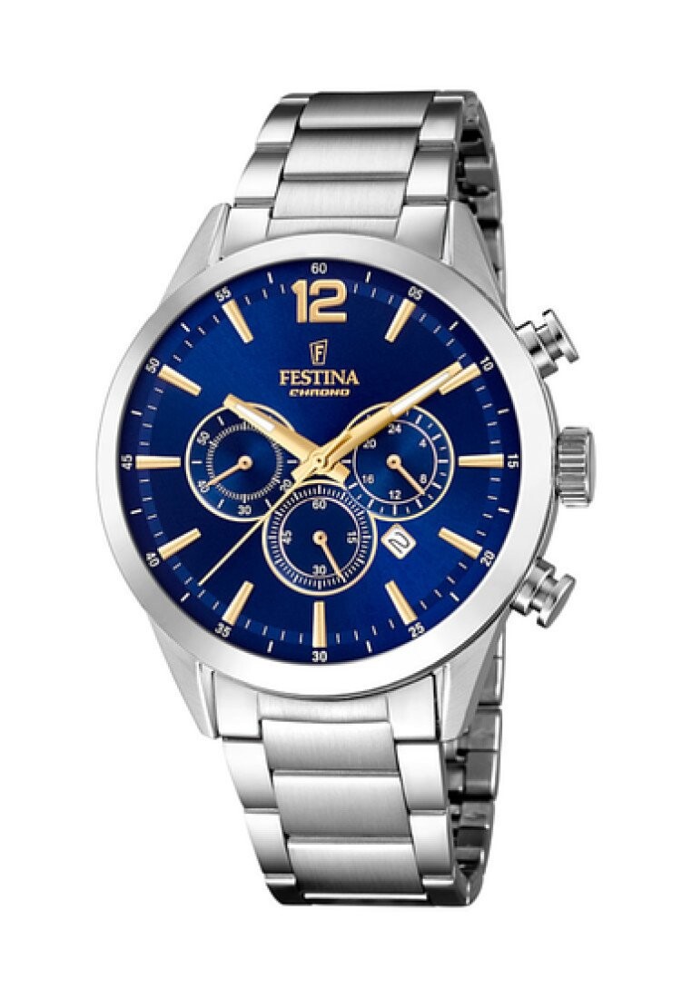 Хронограф Festina, серебристого цвета
Хронограф Festina, серебристого цвета