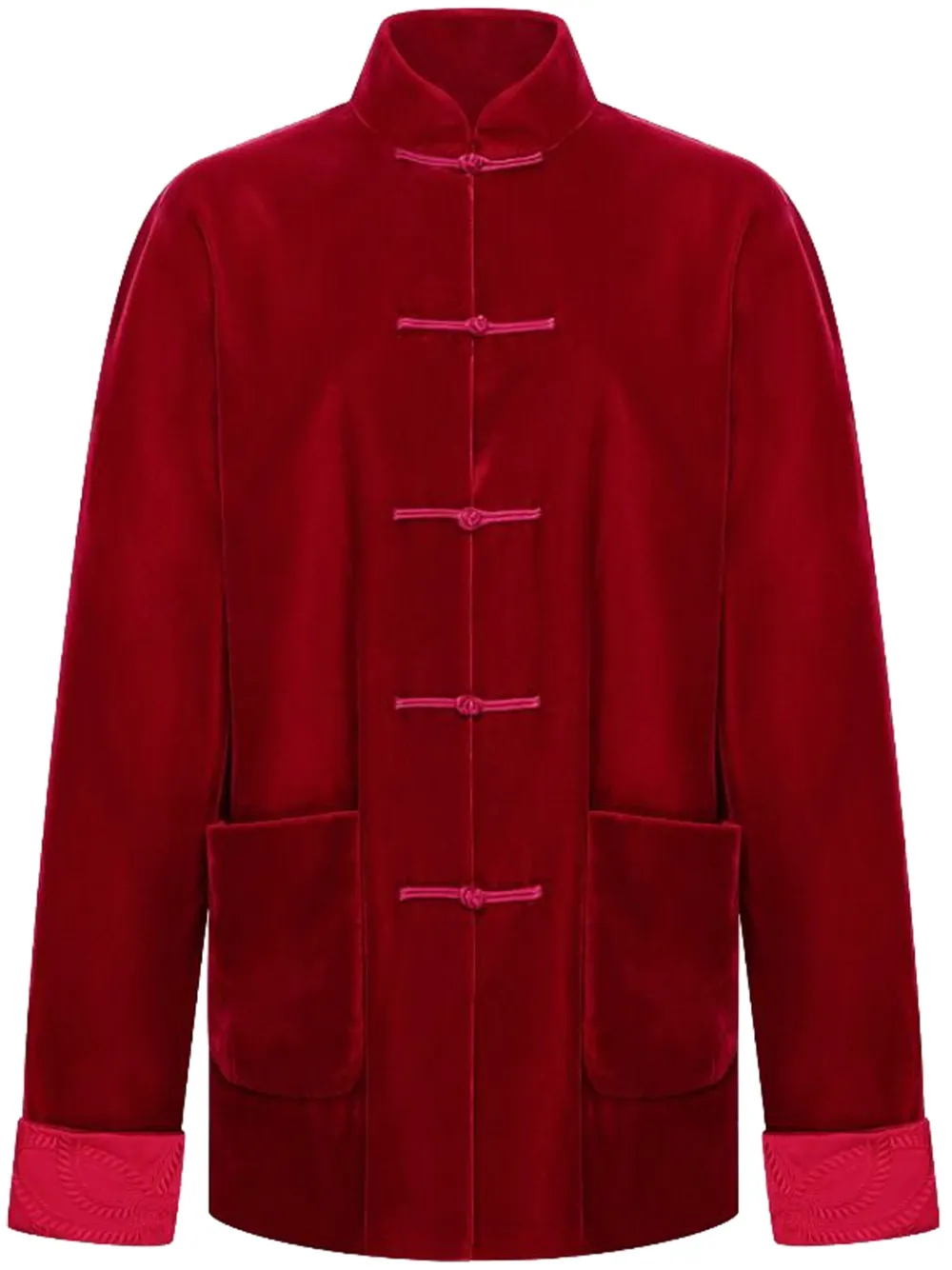 Бархатный жакет Tang Shanghai Tang, красный
Бархатный жакет Tang Shanghai Tang, красный