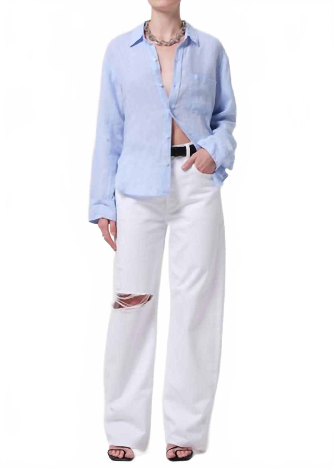 Citizens of Humanity Джинсы Ayla Baggy Jean цвета цинка
Citizens of Humanity Джинсы Ayla Baggy Jean цвета цинка