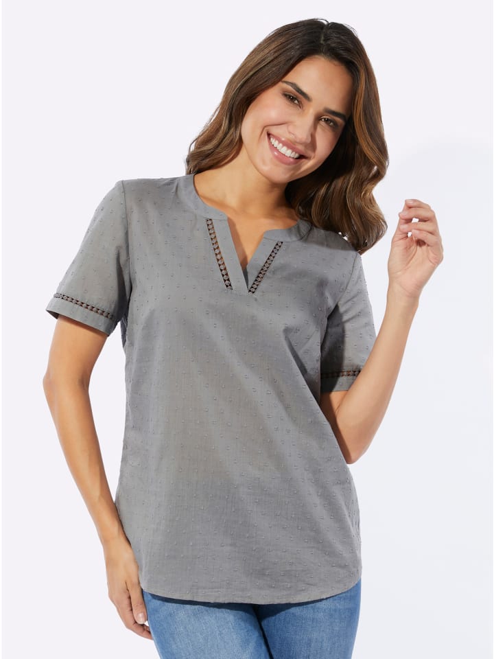 Блузка Sieh an!, серый
Блузка Sieh an!, серый