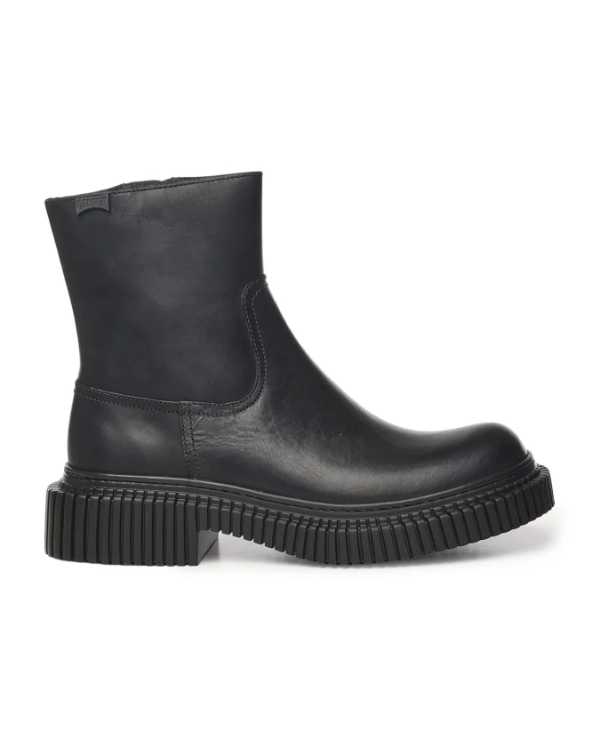 Черные кожаные ботинки с технологией Ortholite • Camper, черный
Черные кожаные ботинки с технологией Ortholite • Camper, черный