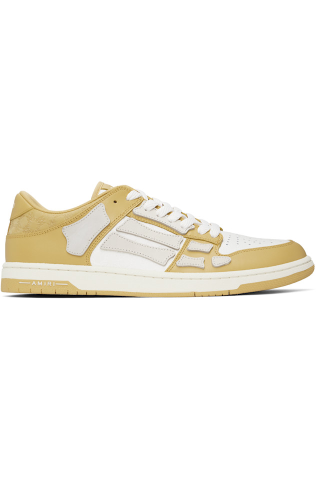 Декорированные кроссовки Ma Quad Skel Top Low с тиснением Amiri, цвет champagne
Декорированные кроссовки Ma Quad Skel Top Low с тиснением Amiri, цвет champagne