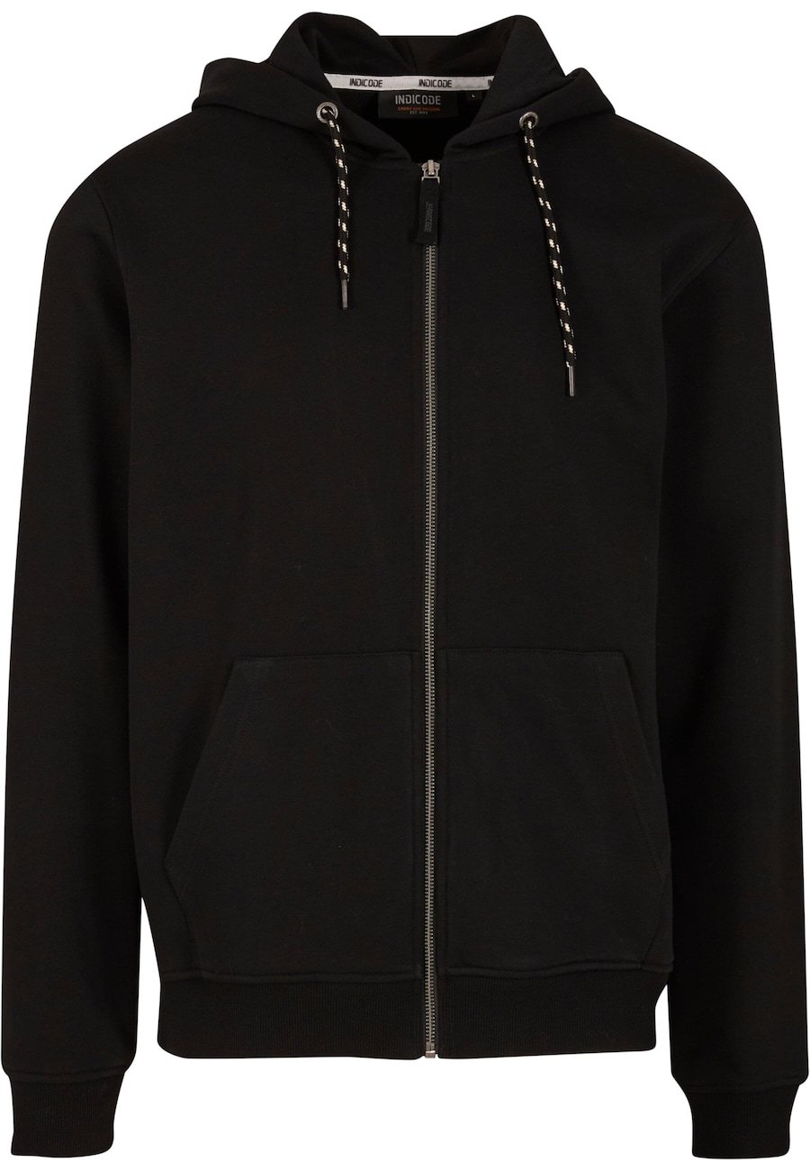 Толстовка с капюшоном на молнии INDICODE JEANS Ponto, черный
Толстовка с капюшоном на молнии INDICODE JEANS Ponto, черный