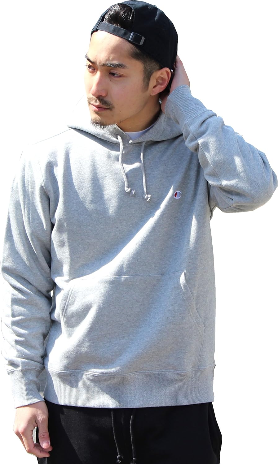 Мужская толстовка Champion с одним логотипом, базовая модель C3-C118, серый
Мужская толстовка Champion с одним логотипом, базовая модель C3-C118, серый