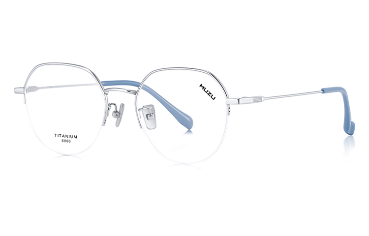 MUZU Очки нестандартной формы унисекс, Silver-C03
MUZU Очки нестандартной формы унисекс, Silver-C03