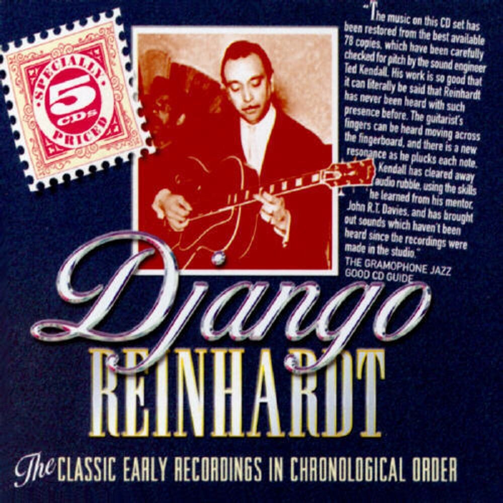 Диск CD Classic Early Recordings In Chronological Order - Django Reinhardt
Диск CD Classic Early Recordings In Chronological Order - Django Reinhardt