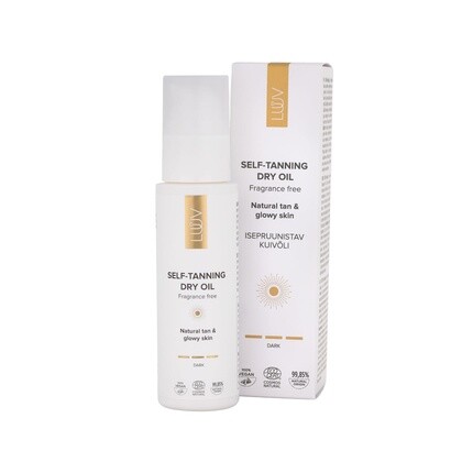 Luuv Сухое масло для автозагара 100 мл Темный тон Ecocert Cosmos Natural сертифицировано
Luuv Сухое масло для автозагара 100 мл Темный тон Ecocert Cosmos Natural сертифицировано