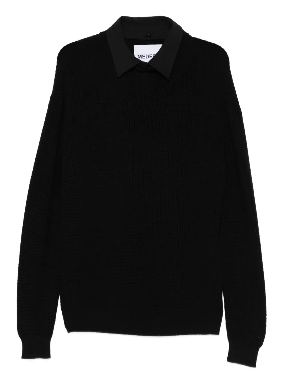 Свитер с воротником Medeea, черный
Свитер с воротником Medeea, черный