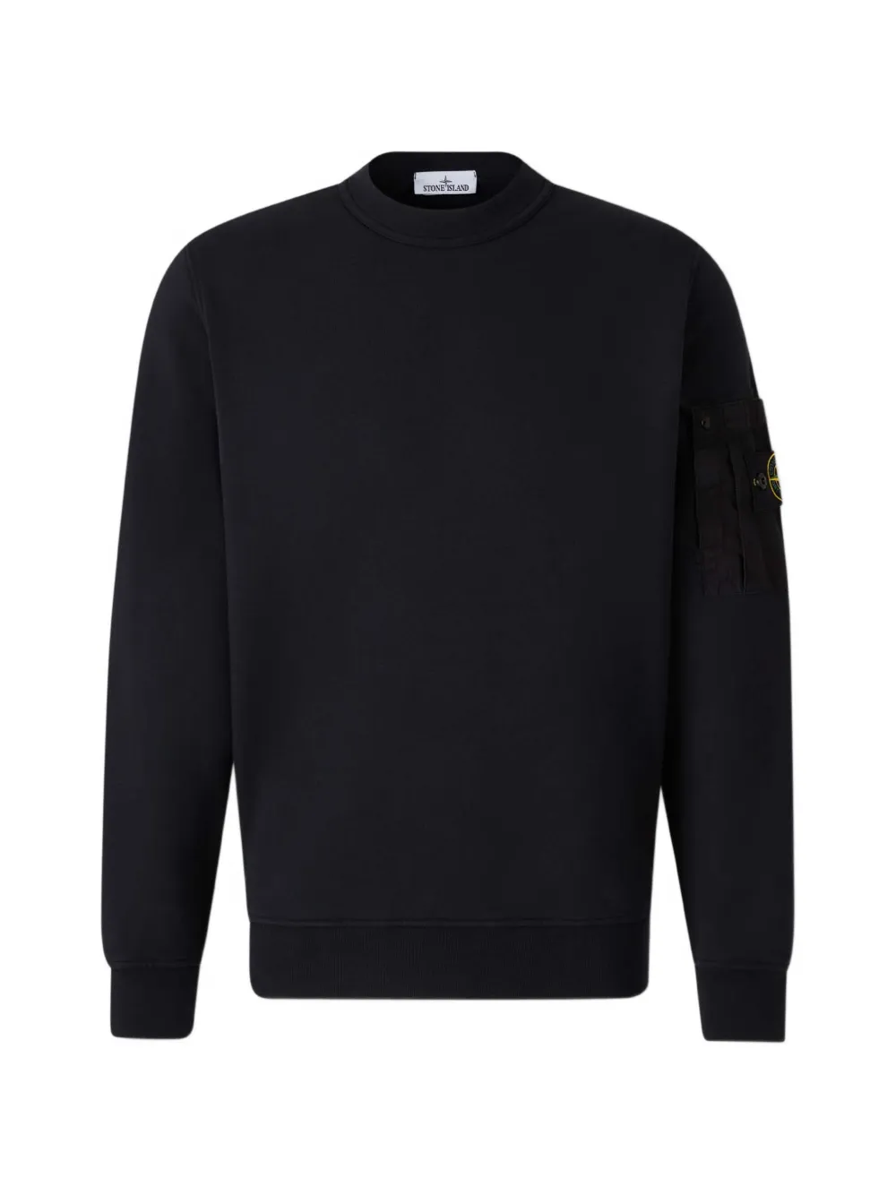 Свитер с накладным карманом и патчем-компасом Stone Island, синий
Свитер с накладным карманом и патчем-компасом Stone Island, синий