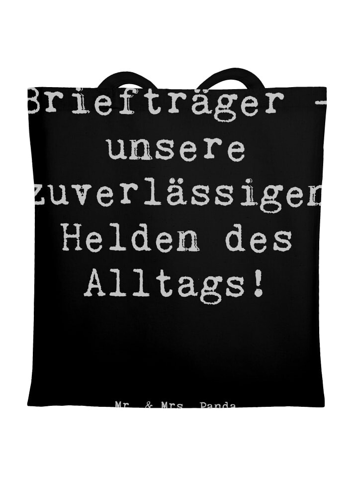 Сумка для переноски Mr & Mrs Panda Briefträger Helden, черный
Сумка для переноски Mr & Mrs Panda Briefträger Helden, черный