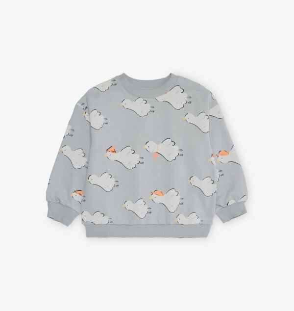 Толстовка из хлопкового трикотажа с круглым вырезом и принтом H&M Adorables, синий
Толстовка из хлопкового трикотажа с круглым вырезом и принтом H&M Adorables, синий