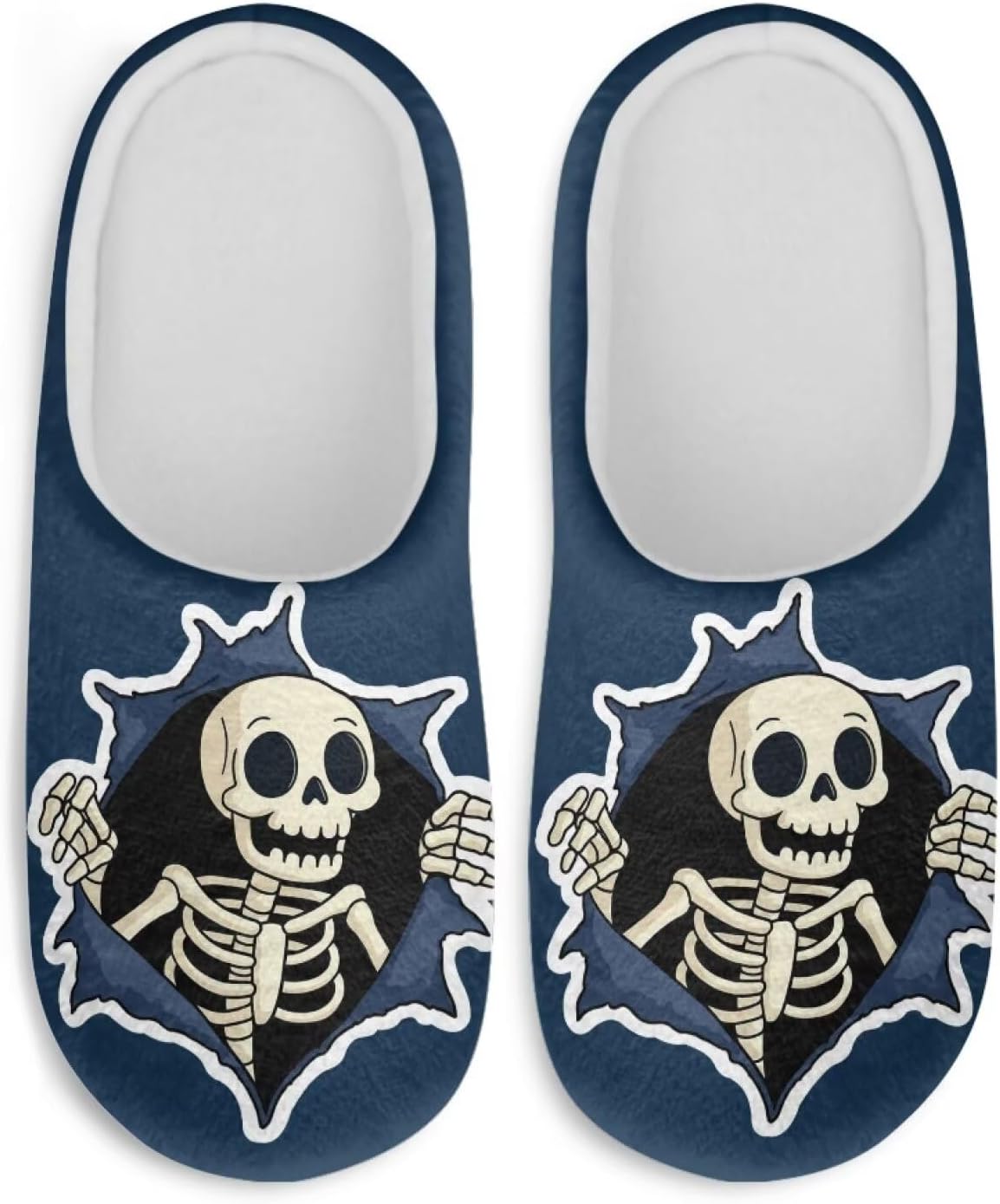 Домашние тапочки Yuolagixn Plus для мужчин, теплые флисовые тапочки для дома, удобные мягкие домашние обувь, размер 3-12, Halloween Skeleton Print
Домашние тапочки Yuolagixn Plus для мужчин, теплые флисовые тапочки для дома, удобные мягкие домашние обувь, размер 3-12, Halloween Skeleton Print