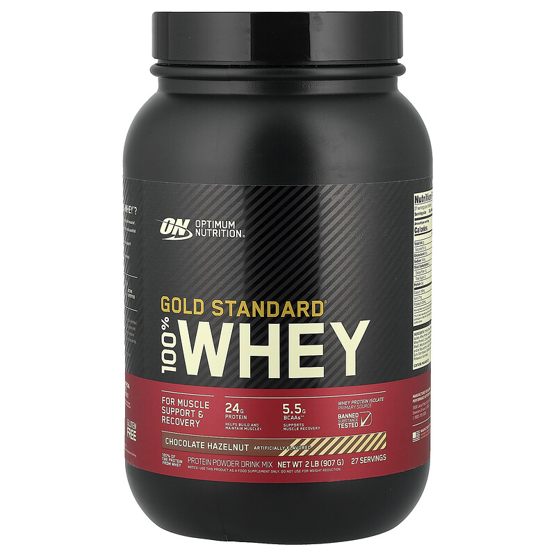 Optimum Nutrition, Gold Standard, 100% сыворотка, со вкусом фундука в шоколаде, 907 г (2 фунта)
Optimum Nutrition, Gold Standard, 100% сыворотка, со вкусом фундука в шоколаде, 907 г (2 фунта)
