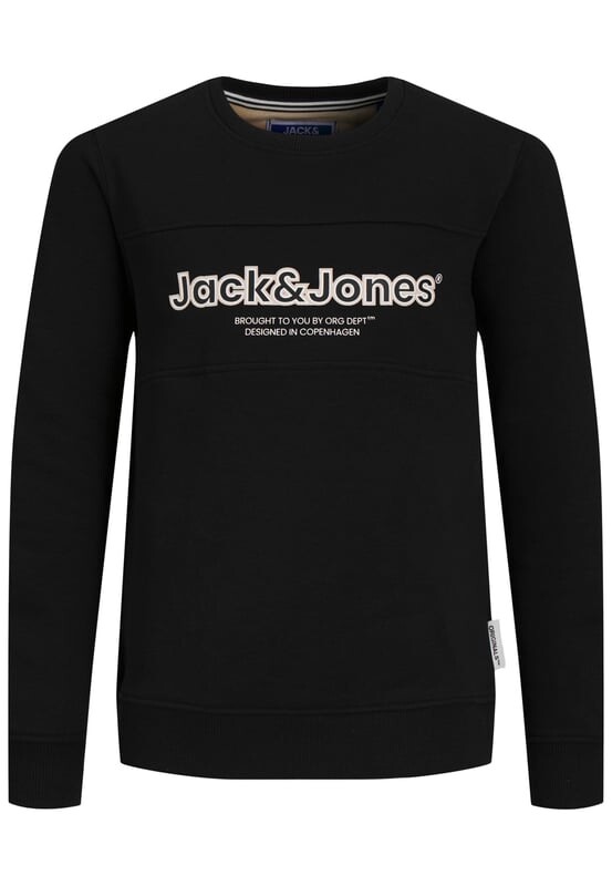 Фуфайка Jack & Jones Junior, черный 
Фуфайка Jack & Jones Junior, черный
