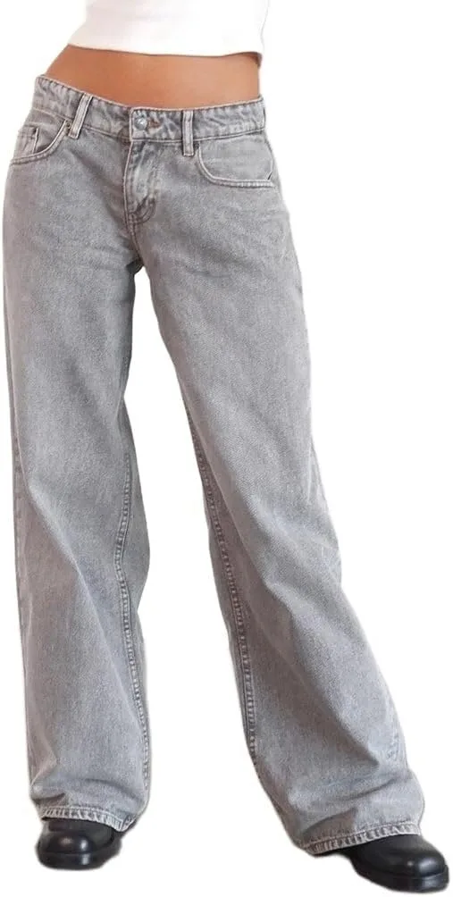 LDNINE Женские джинсы Slim Loose Denim Straight Leg Low Waist
LDNINE Женские джинсы Slim Loose Denim Straight Leg Low Waist