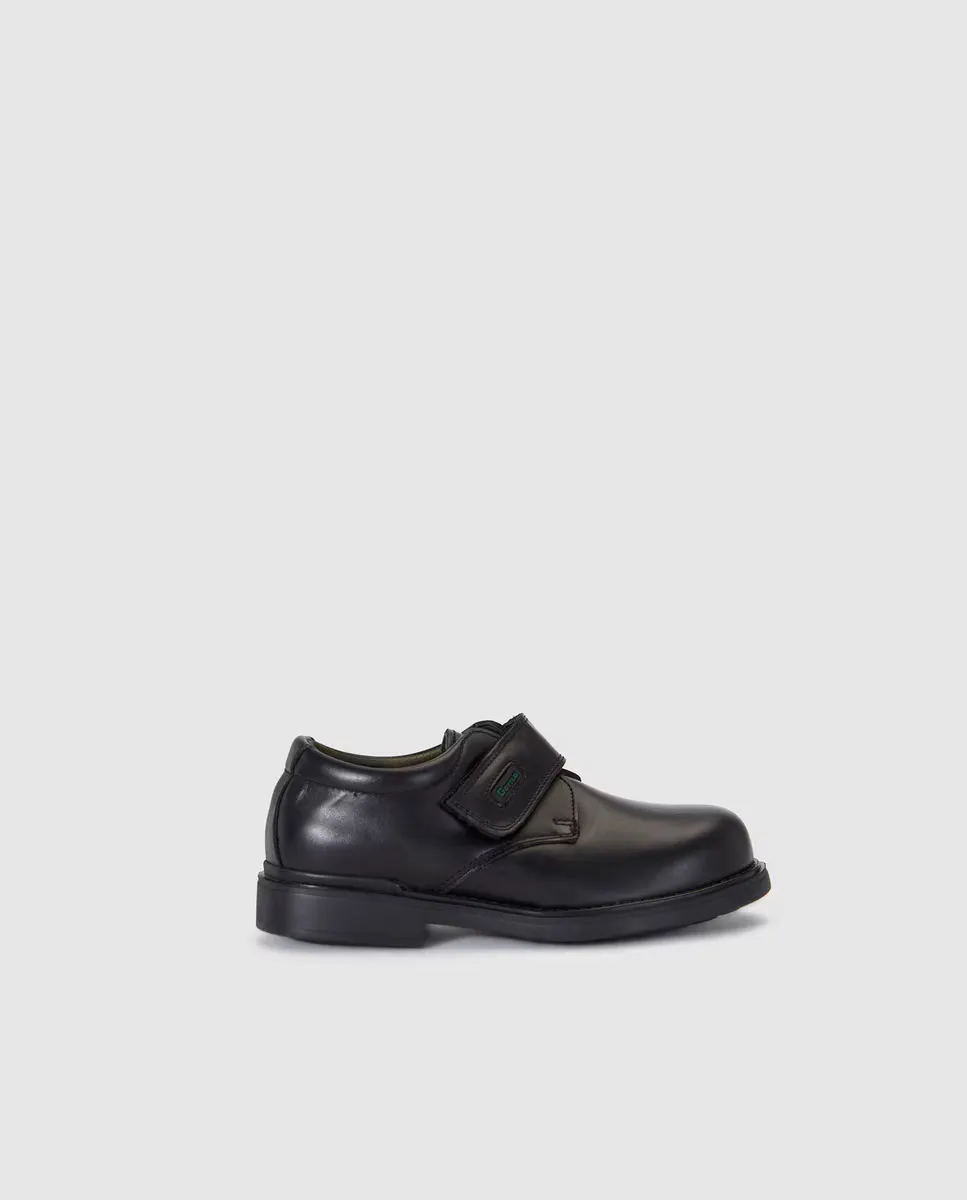 Обувь из кожи гориллы для мальчиков с застежкой-липучкой Gorila, чёрный
Обувь из кожи гориллы для мальчиков с застежкой-липучкой Gorila, чёрный