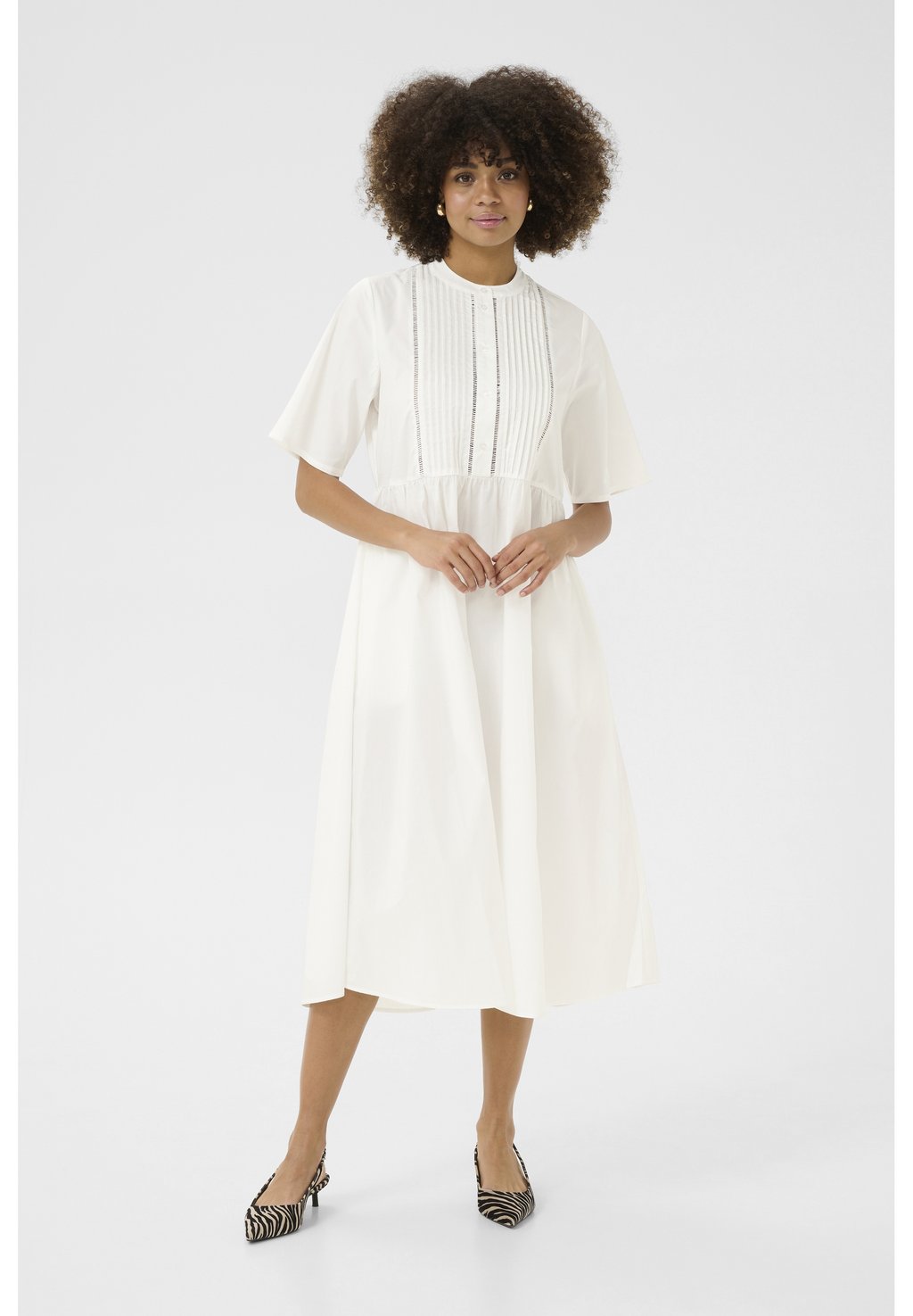 Платье-рубашка Culture, кремовый
Платье-рубашка Culture, кремовый