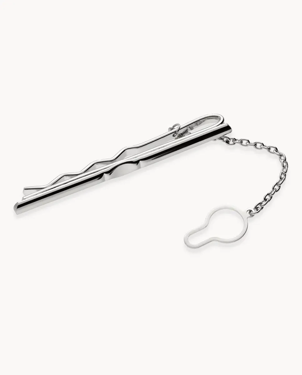 Мужской металлический галстук с родиевым покрытием OKsilver, серебрянный
Мужской металлический галстук с родиевым покрытием OKsilver, серебрянный