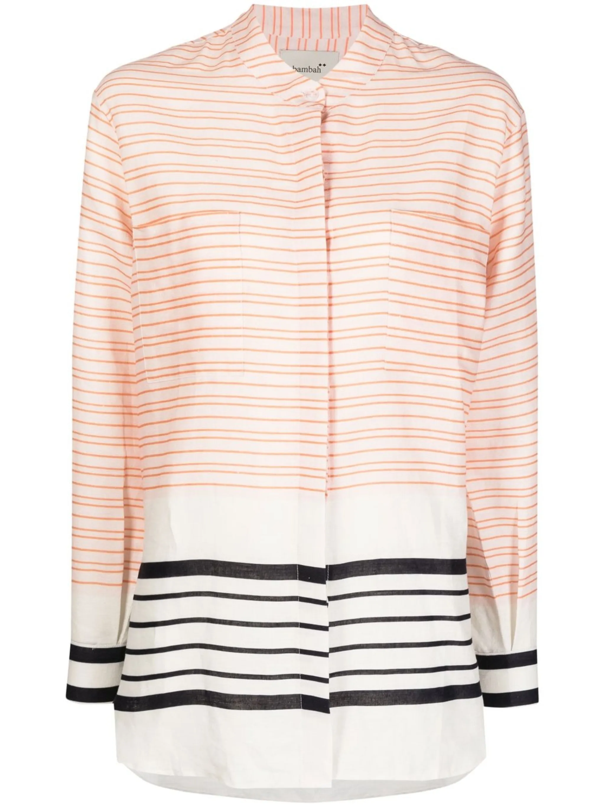 Льняная рубашка Aida в полоску Bambah, оранжевый
Льняная рубашка Aida в полоску Bambah, оранжевый