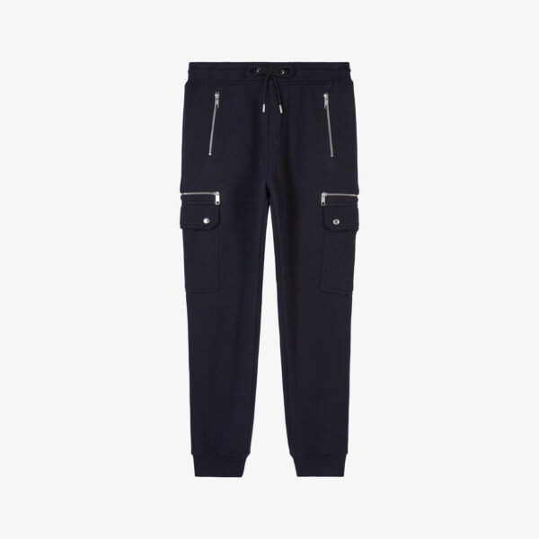 Спортивные плавки из хлопкового джерси с завязками на талии и карманами на молнии The Kooples, синий
Спортивные плавки из хлопкового джерси с завязками на талии и карманами на молнии The Kooples, синий