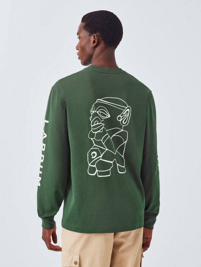 Футболка с длинным рукавом из хлопкового джерси John Lewis x LABRUM, Dark Green
Футболка с длинным рукавом из хлопкового джерси John Lewis x LABRUM, Dark Green