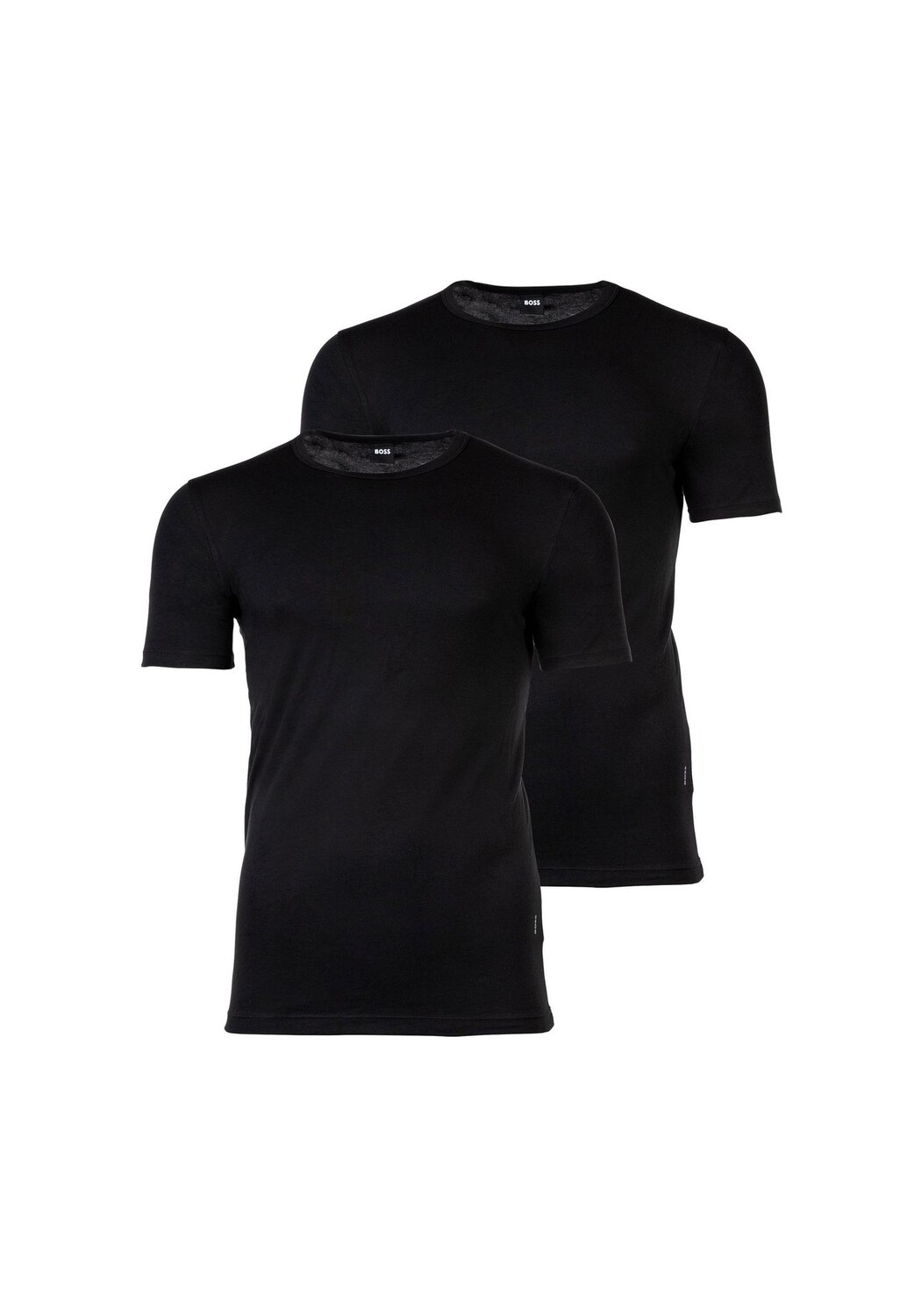 Футболка мужская, упаковка 2 шт. - TShirtRN 2P Modern, майка, круглый вырез, стрейч BOSS, черный 
Футболка мужская, упаковка 2 шт. - TShirtRN 2P Modern, майка, круглый вырез, стрейч BOSS, черный