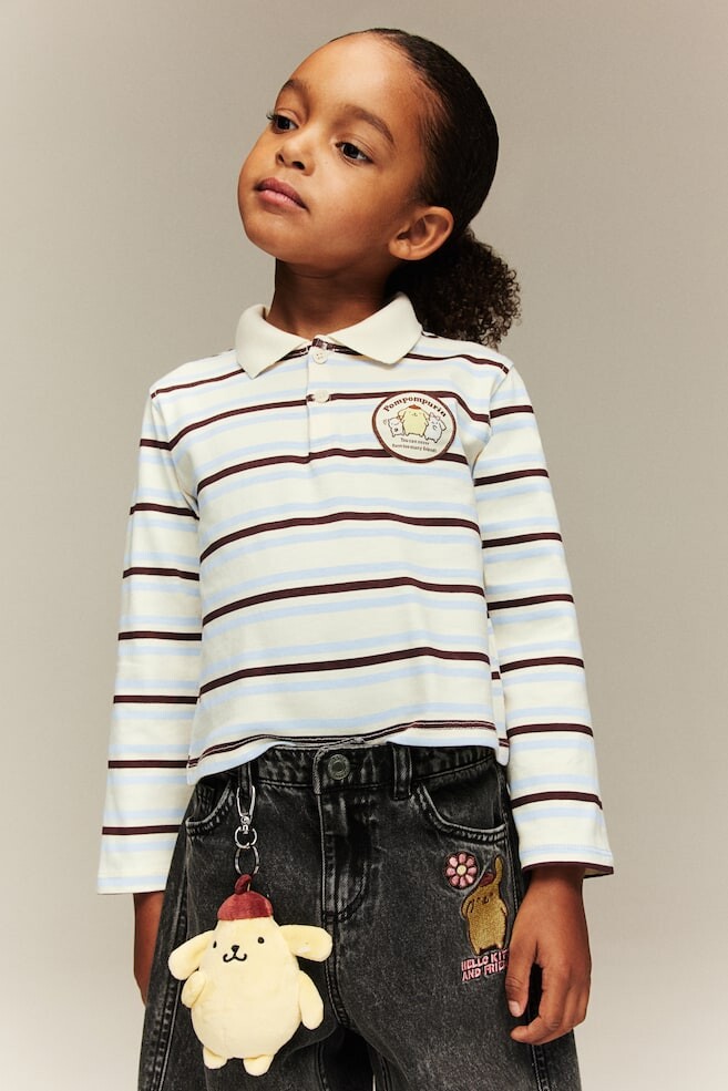 Регбийная рубашка с аппликацией H&M, мультиколор
Регбийная рубашка с аппликацией H&M, мультиколор