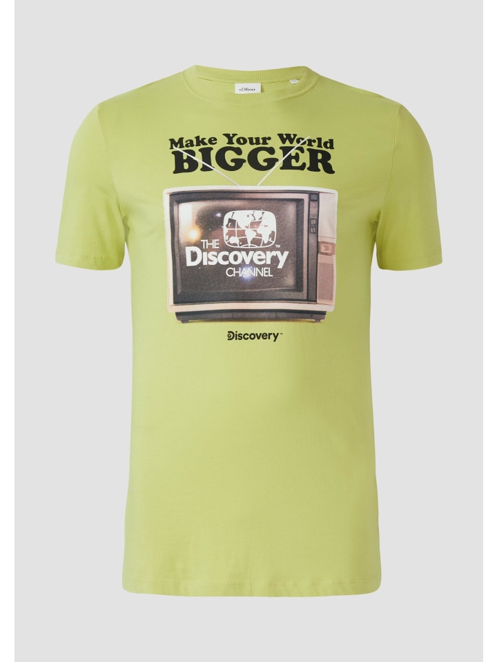 Футболка цвета 73D3_лаймовый зеленый s.Oliver
Футболка цвета 73D3_лаймовый зеленый s.Oliver