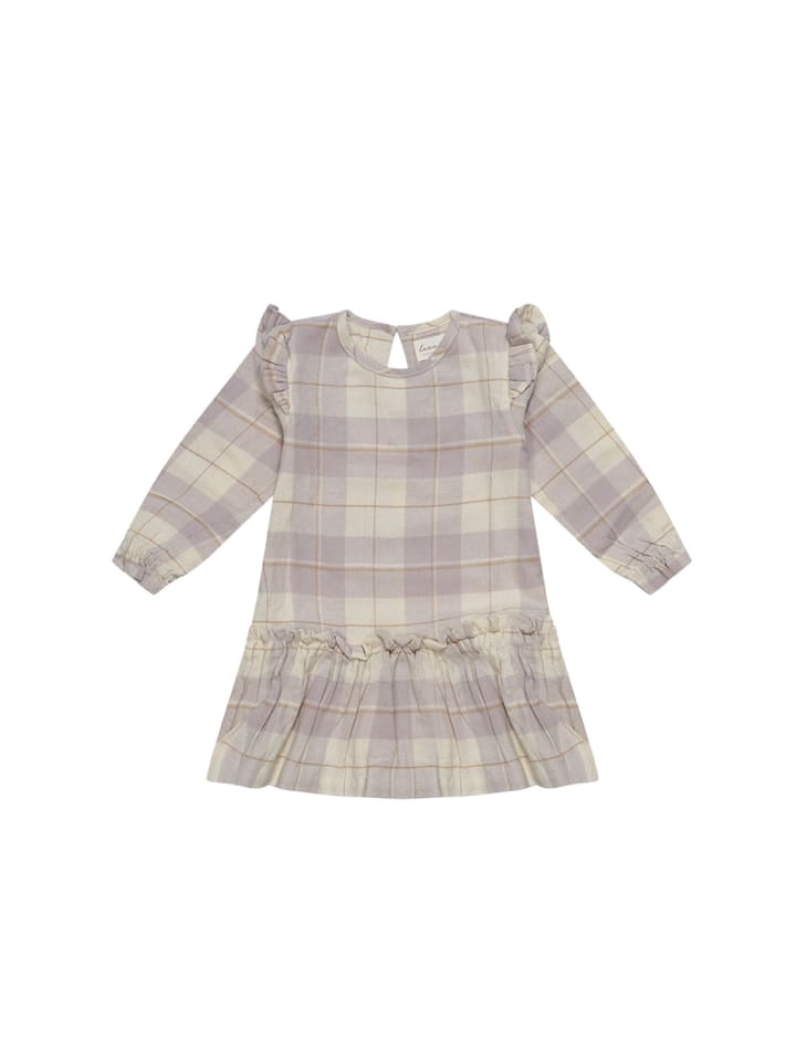 Leevje Фланелевое платье в лавандовую клетку
Leevje Фланелевое платье в лавандовую клетку