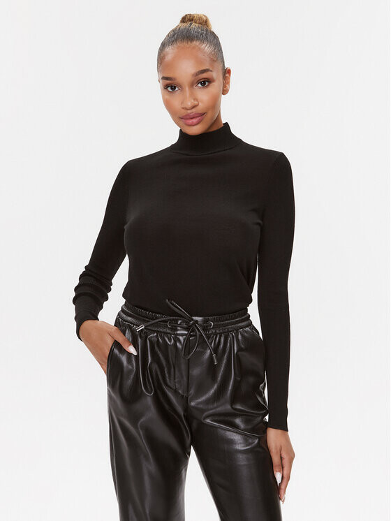 Свитер с высоким воротником обычного кроя Hugo, черный
Свитер с высоким воротником обычного кроя Hugo, черный