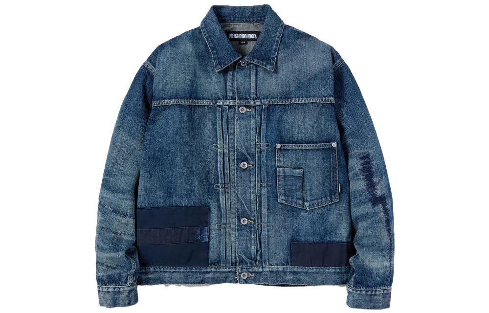 NEIGHBORHOOD Стильная джинсовая куртка тип 1, Blue
NEIGHBORHOOD Стильная джинсовая куртка тип 1, Blue
