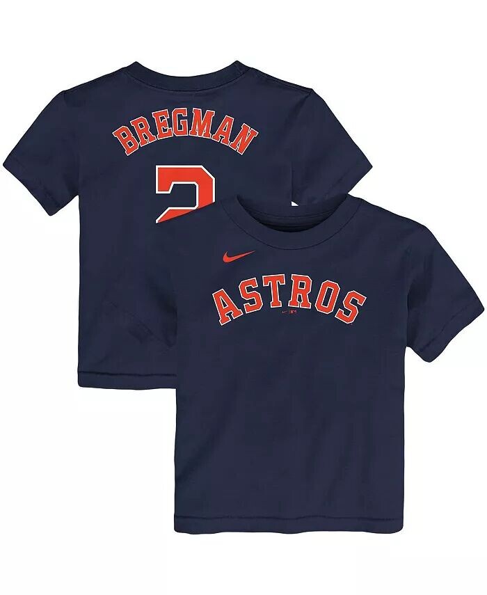 Футболка с именем и номером игрока команды «Houston Astros» для мальчиков и девочек Алекса Брегмана ВМС Nike
Футболка с именем и номером игрока команды «Houston Astros» для мальчиков и девочек Алекса Брегмана ВМС Nike