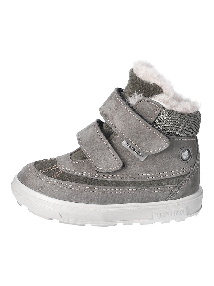 PEPINO Кожаные зимние ботинки "Педро" серого цвета
PEPINO Кожаные зимние ботинки "Педро" серого цвета